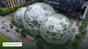 Amazon Spheres -lasvipallot Seattlessa