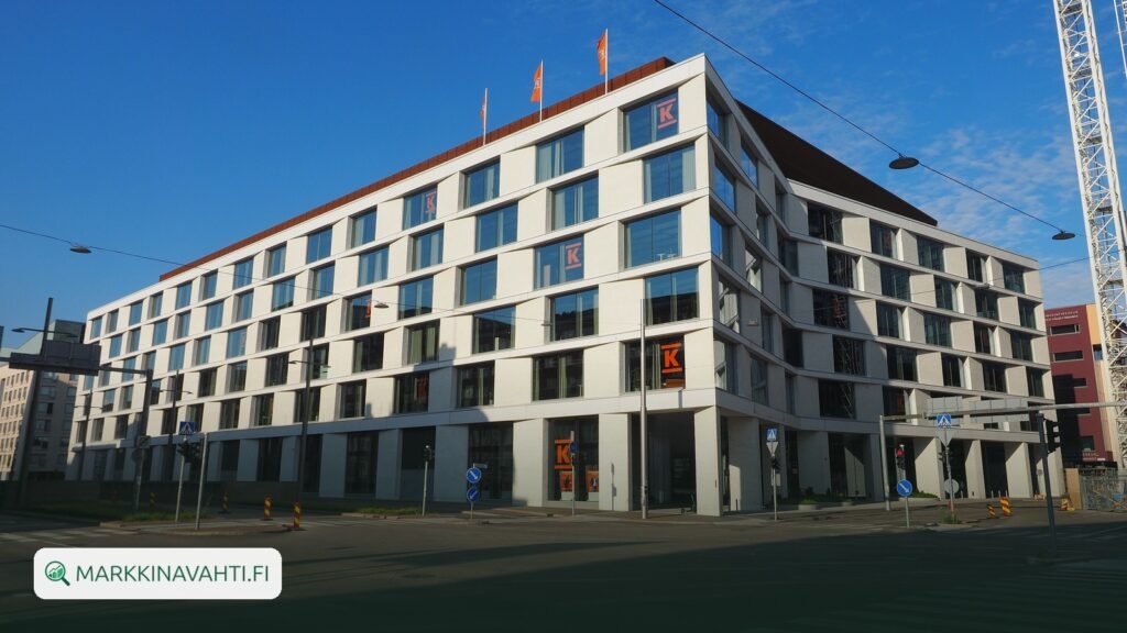 Keskon pääkonttori Kalasatamassa Helsingissä